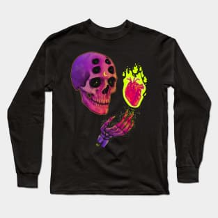 Tripleset Skull Long Sleeve T-Shirt